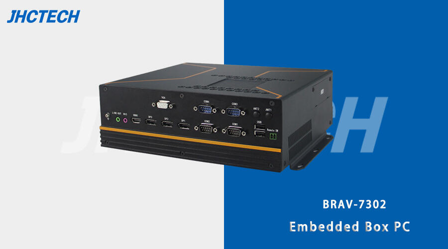 BEAV-7302 embedded box PC for industrial workstation